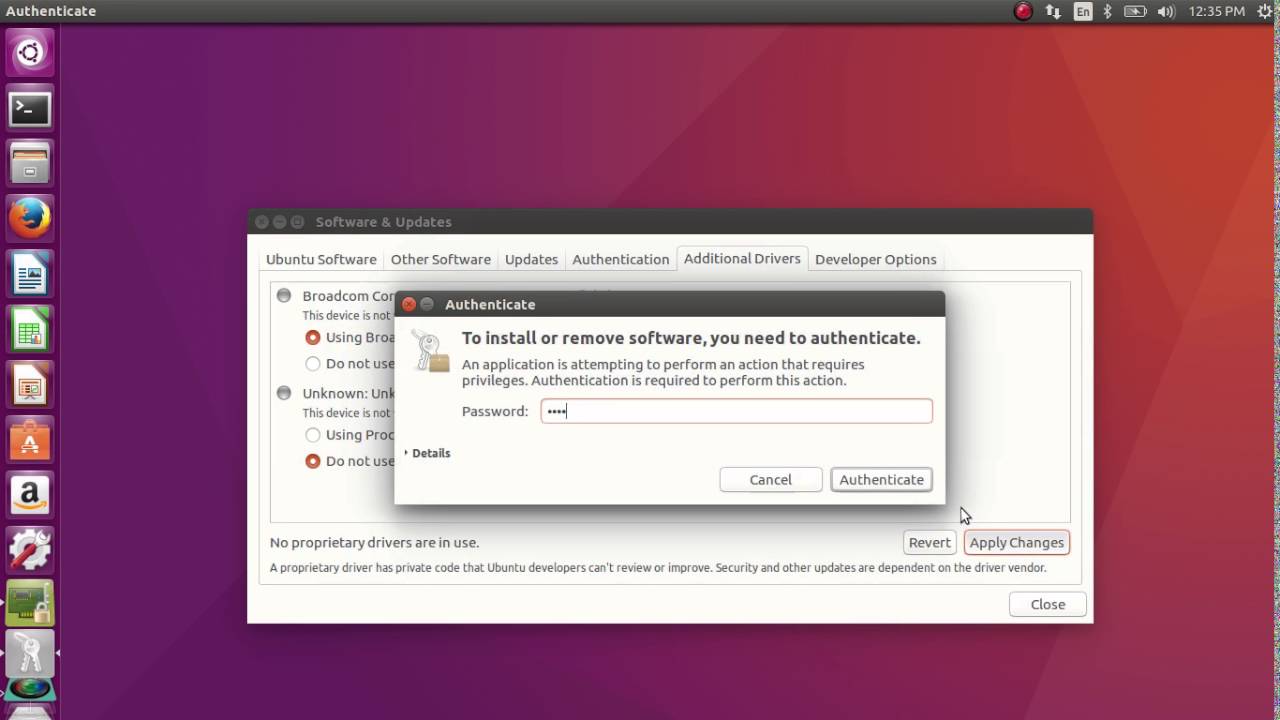 Установка wifi ubuntu realtek