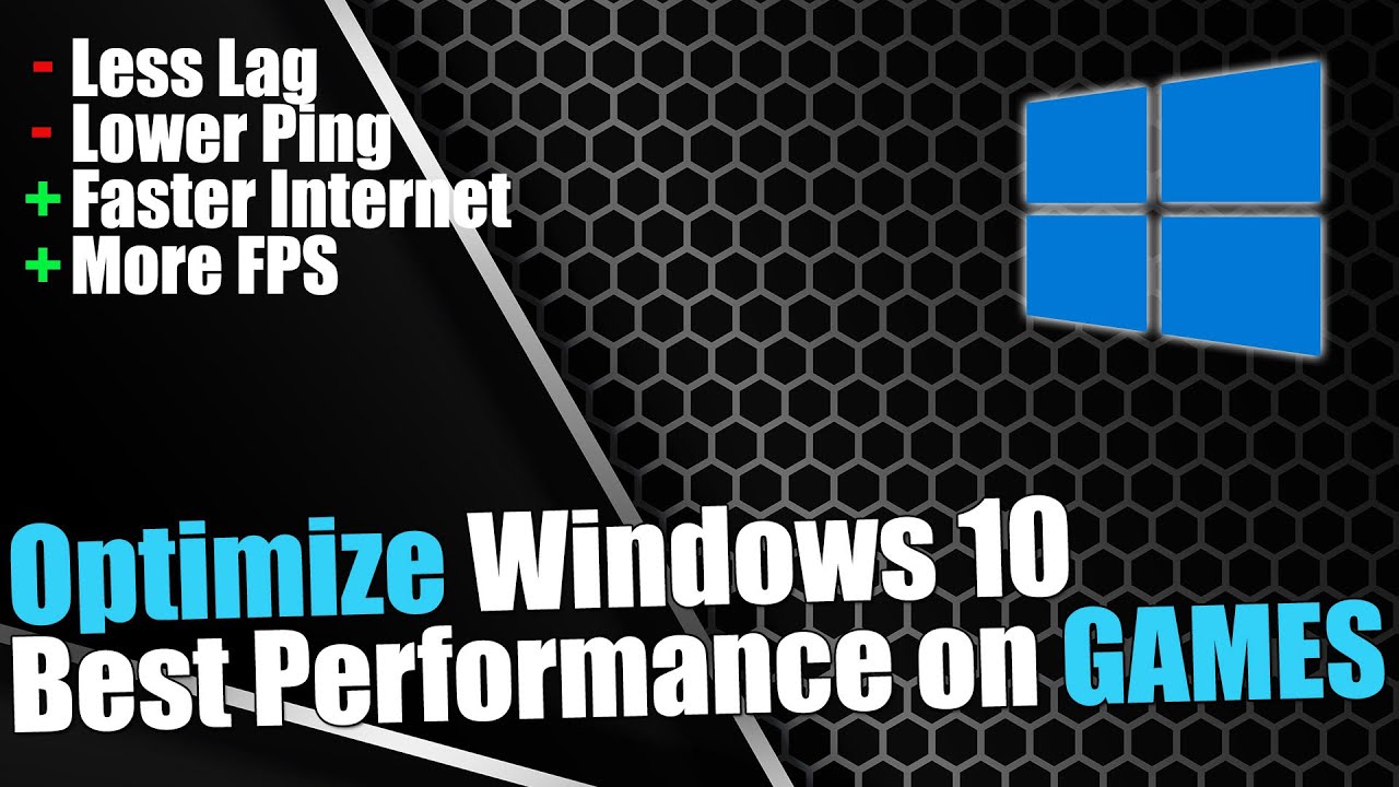 how to optimize pc for gaming windows 10