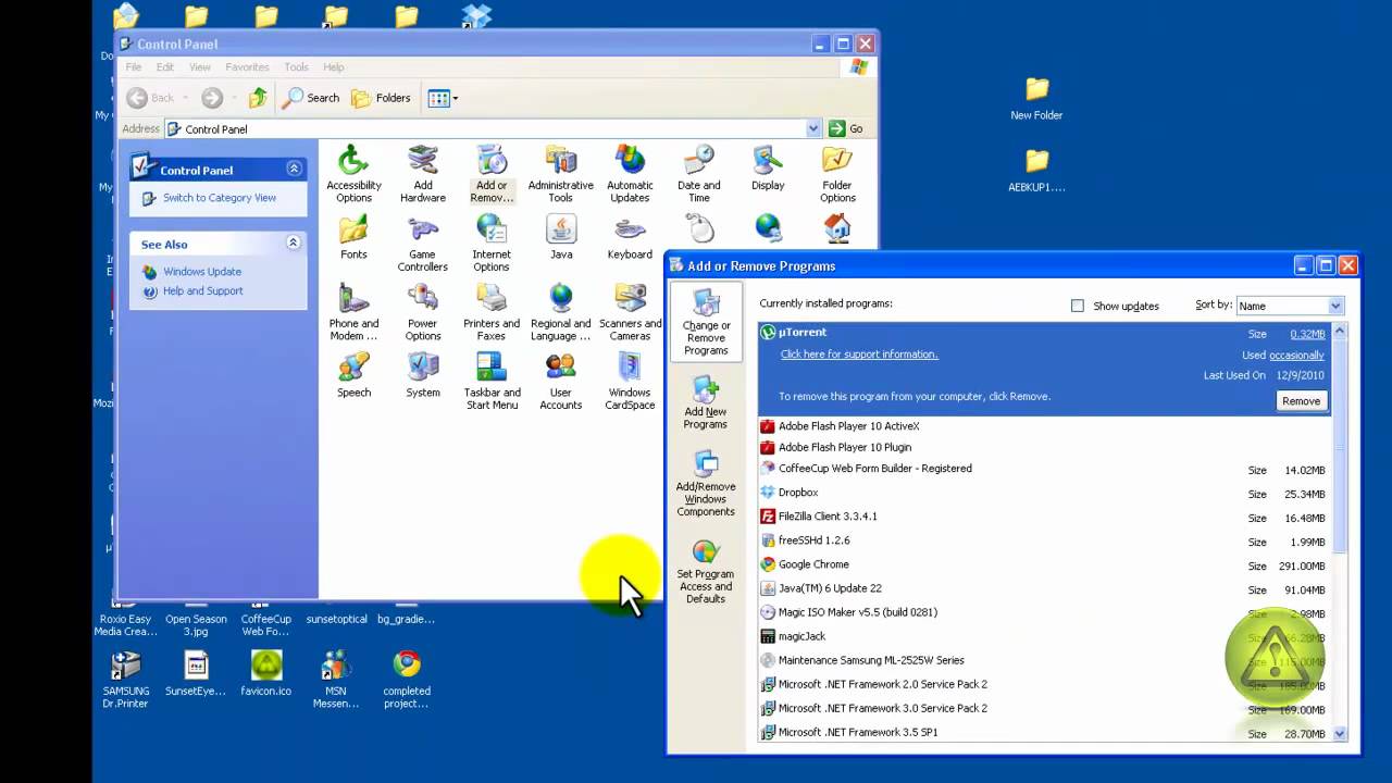 how to set up a ftp server in windows xp