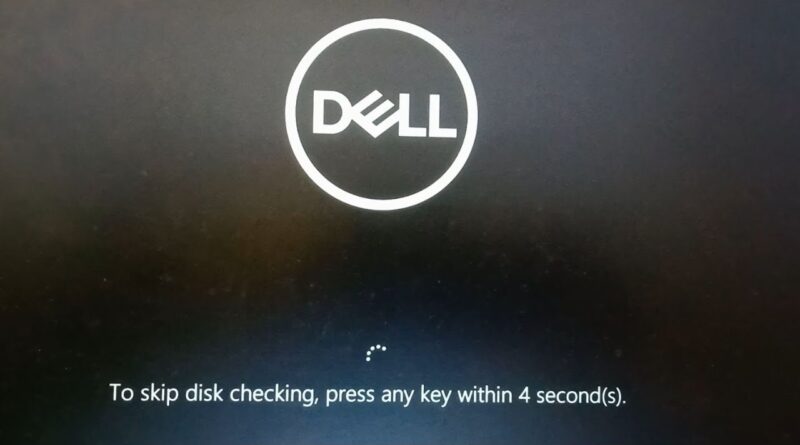 To skip disk checking press any key within 8 second как исправить на виндовс 10