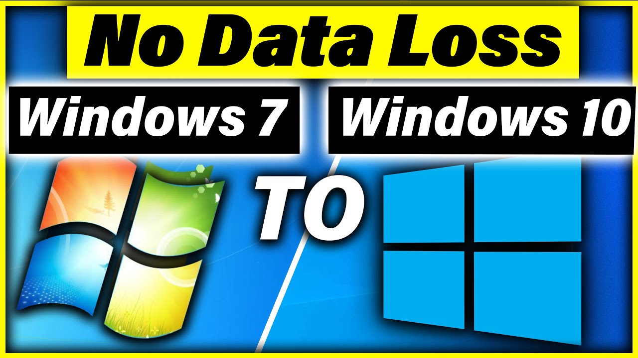 update windows 8.1 to windows 10 without losing data