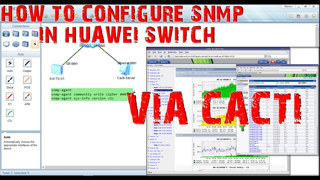 Настройка snmp v2 huawei