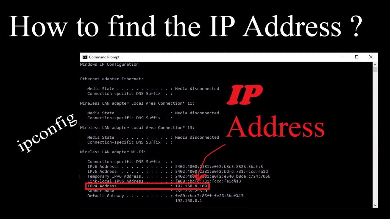 How to find the IP address |Using Command Prompt | Daily Computer Hacks #2