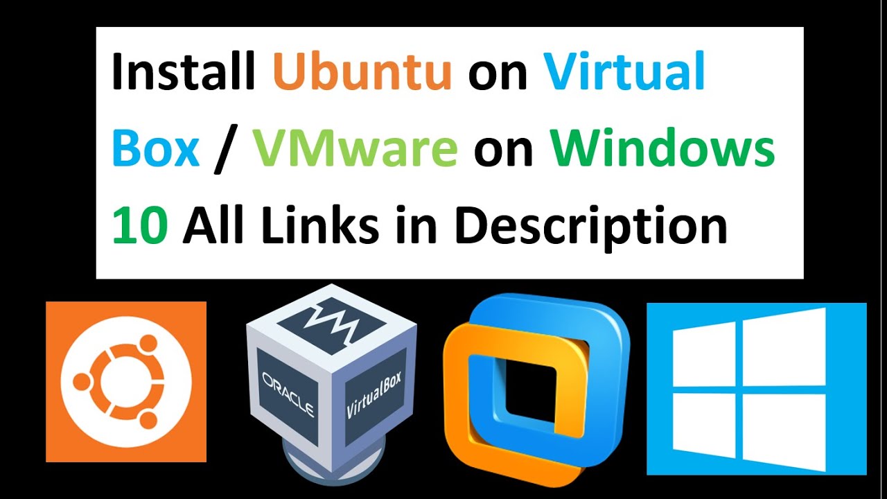 Install Ubuntu On Virtual Box Install Ubuntu In VMware 2020 Ubuntu 