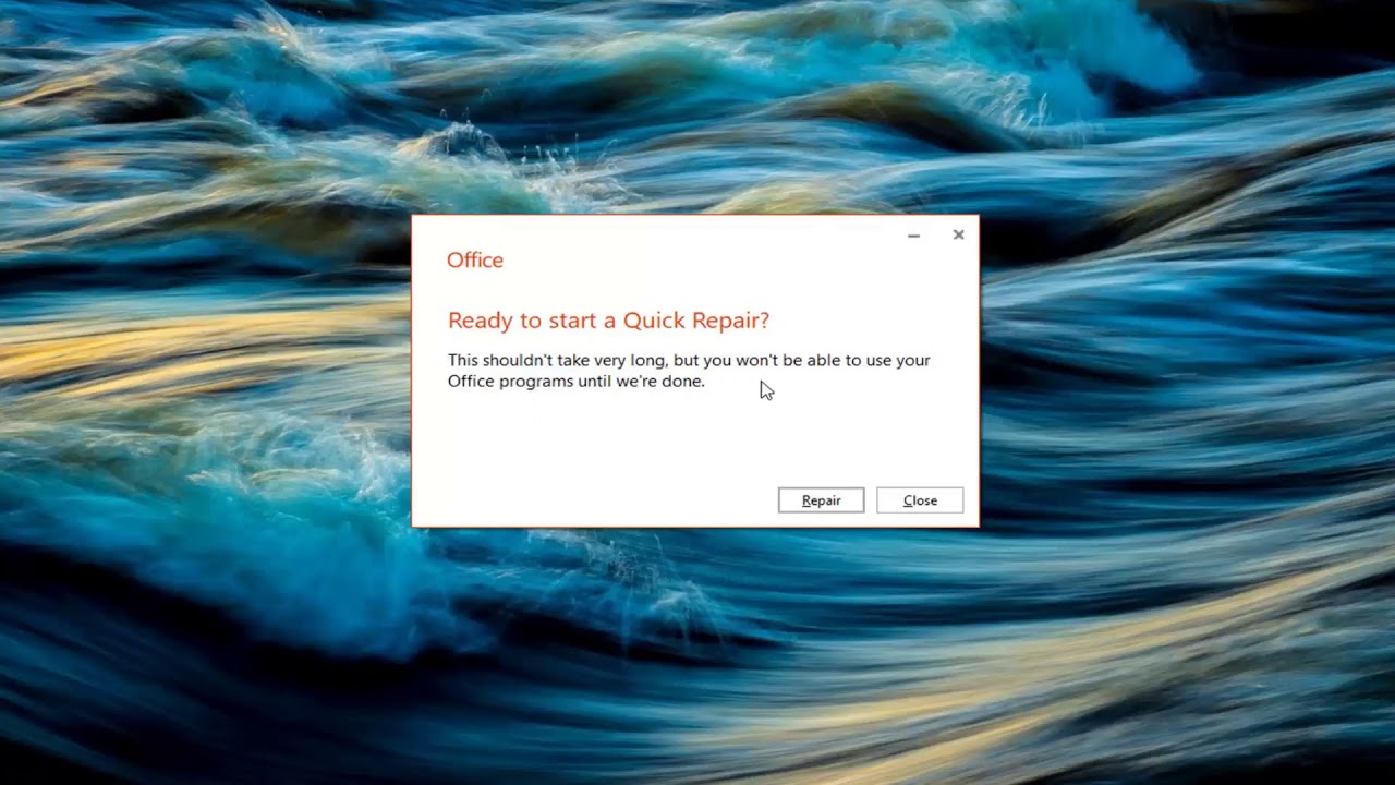 Outlook Operation Failed Due To A Registry Or Installation Problem FIX 