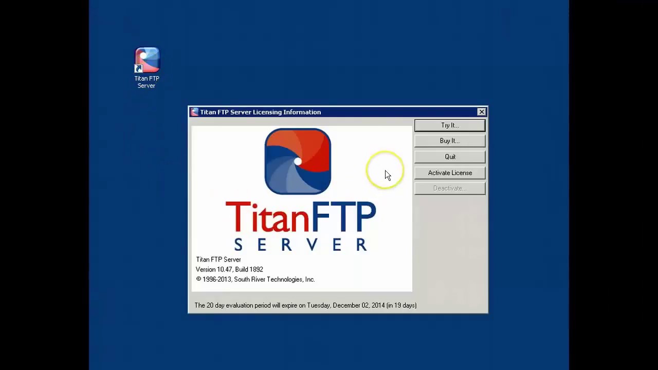 titan ftp server