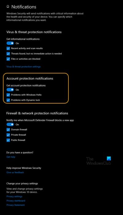 Dynamic Lock Problem Notifications