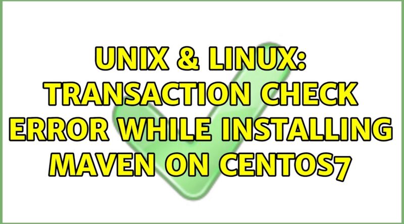 linux maven install