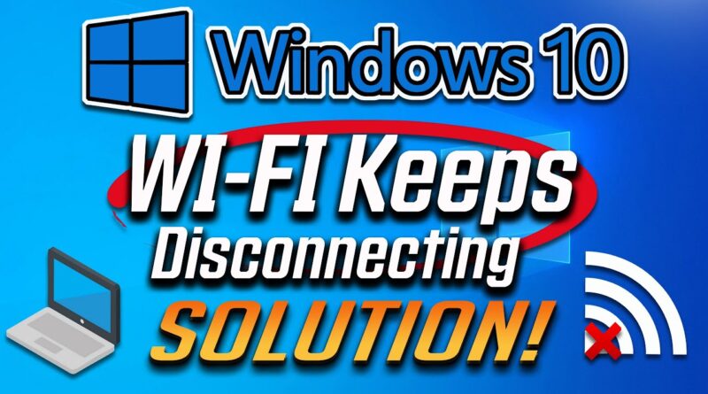 laptop disconnects from wifi windows 8