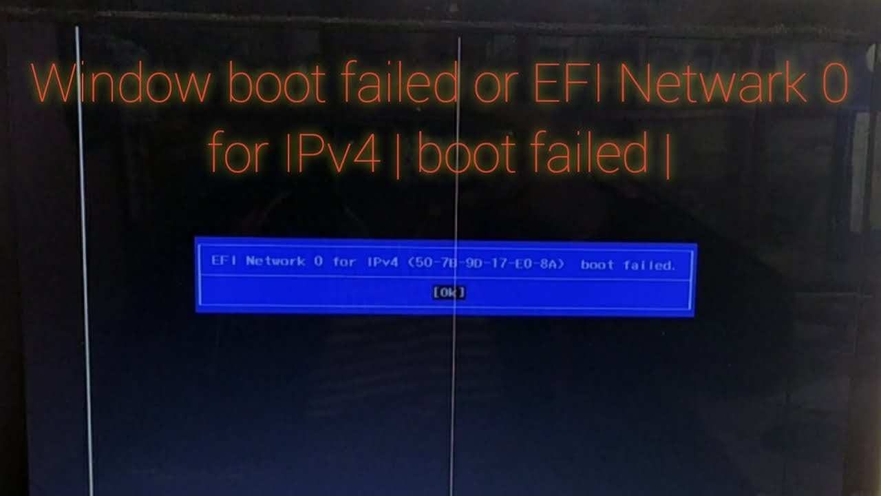 Boot failed при загрузке компьютера windows 7 что делать и как исправить