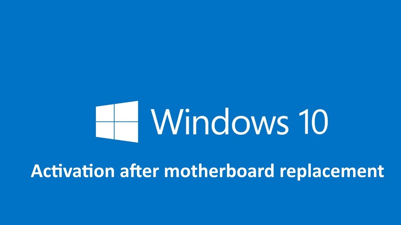 after motherboard replacement ms office will not activate