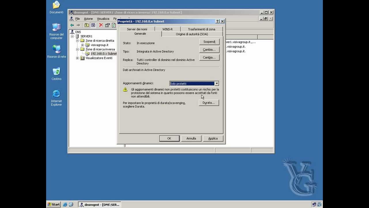 Настройка dns server windows 2003 server