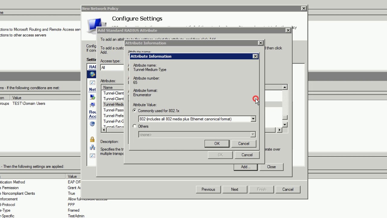 windows nps dynamic vlan assignment