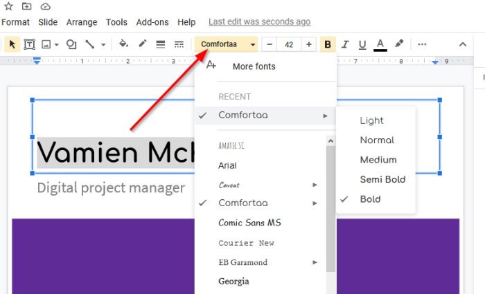 How to make a Google Slide presentation