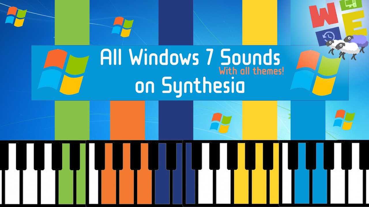 windows longhorn sounds in synthesia