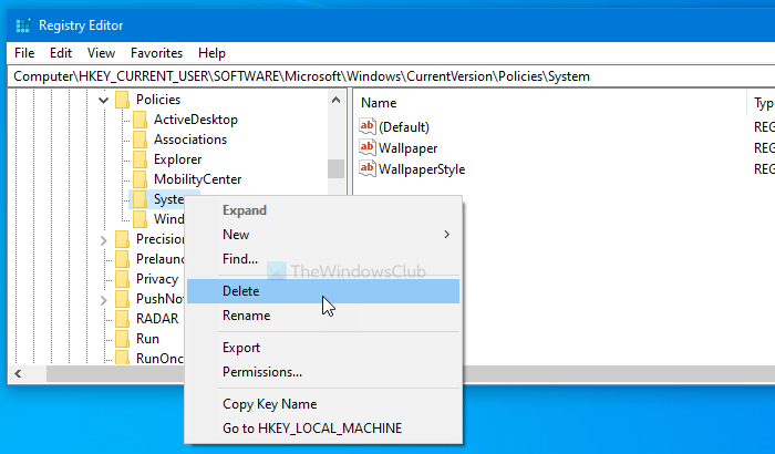 Desktop Background Group Policy is not applying in Windows 10