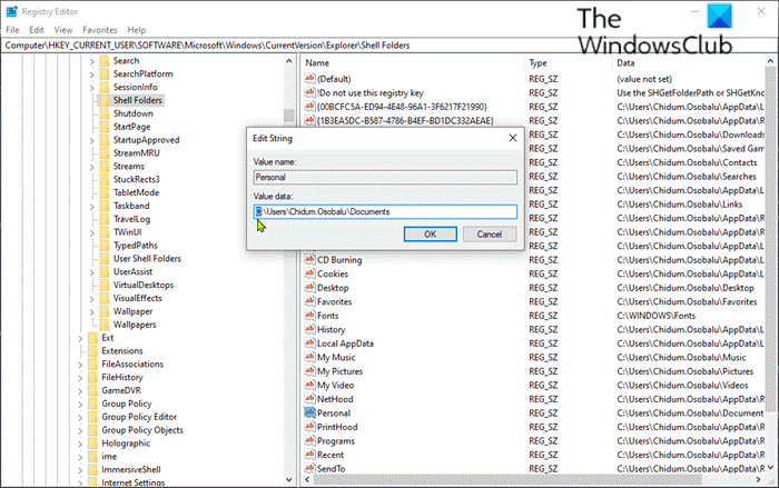 Modify the registry-1