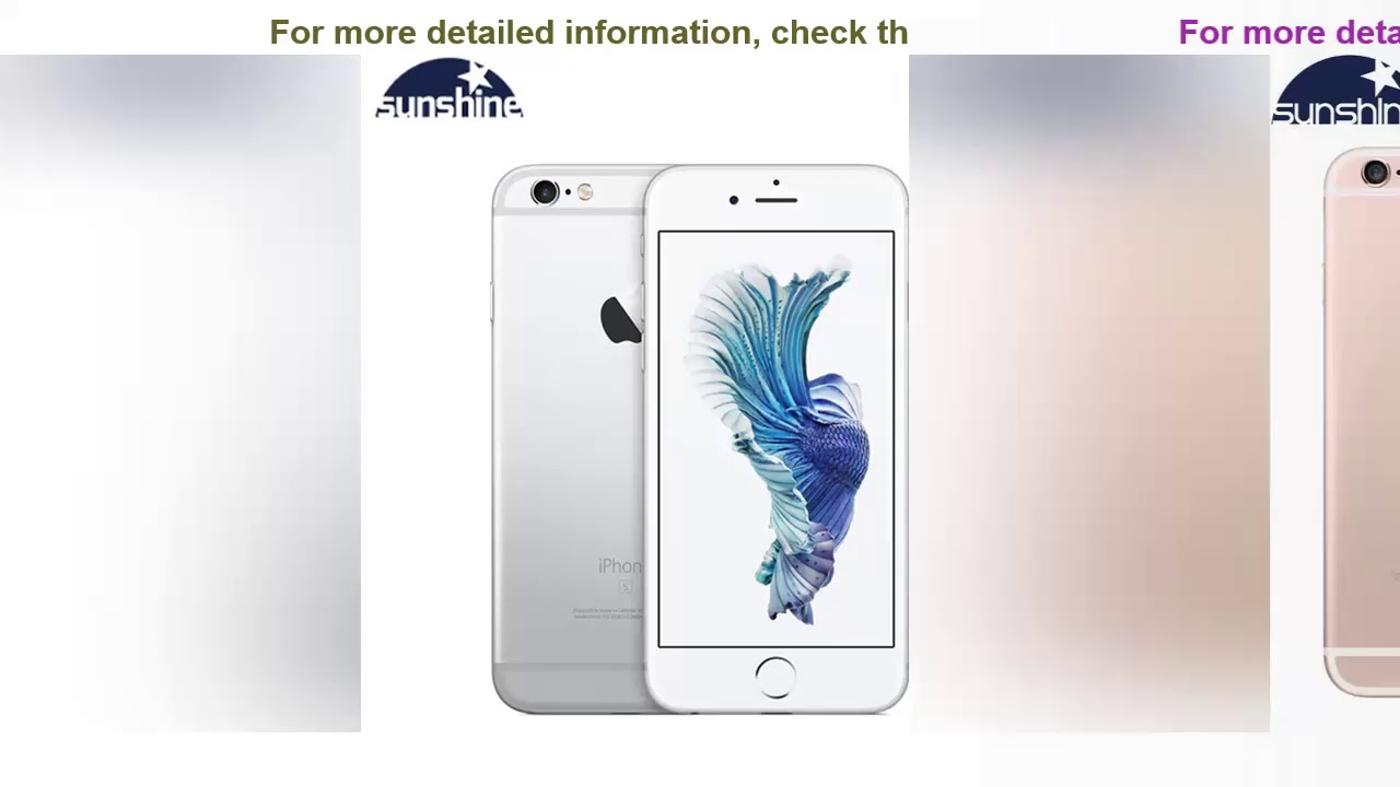 Faster Delivery Original Unlocked Apple iPhone 6s 4G LTE Mobile phone 4 ...