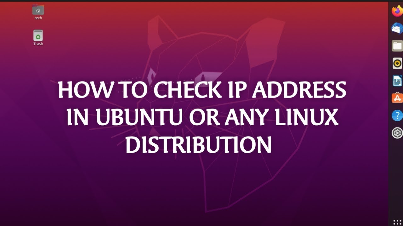 How To Find IP Address Of Ubuntu / Linux | How To Install Net Tools