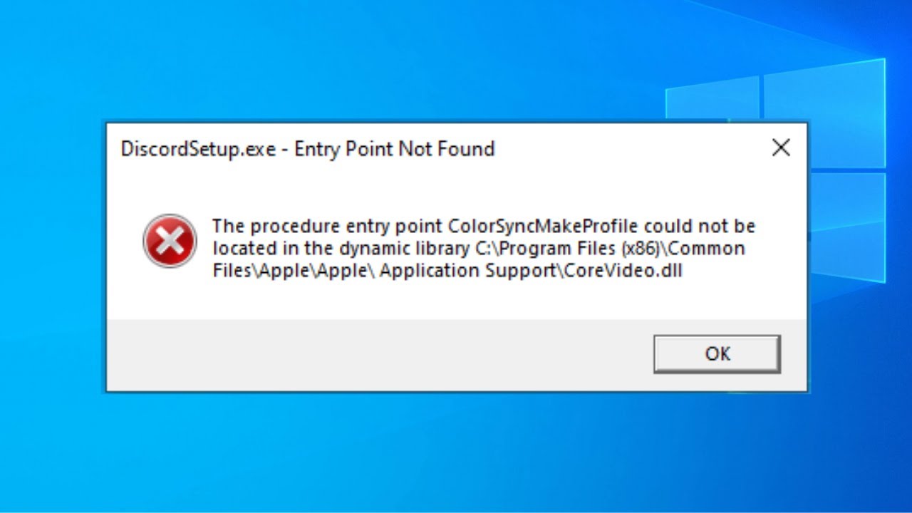 How To Fix Entry Point Not Found Dynamic Link Library Windows 7 8 10 