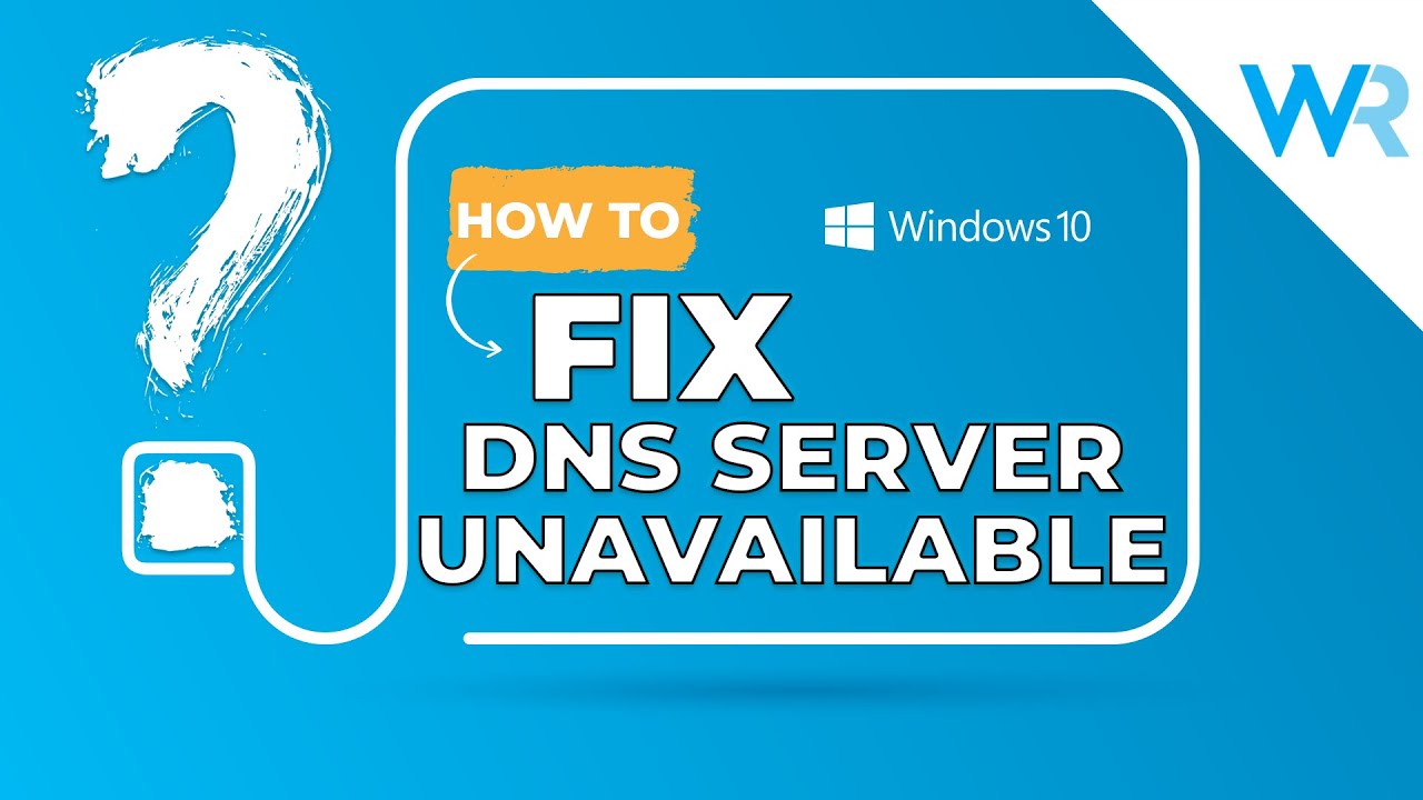 How to Easy Fix Dns server unavailable in Windows