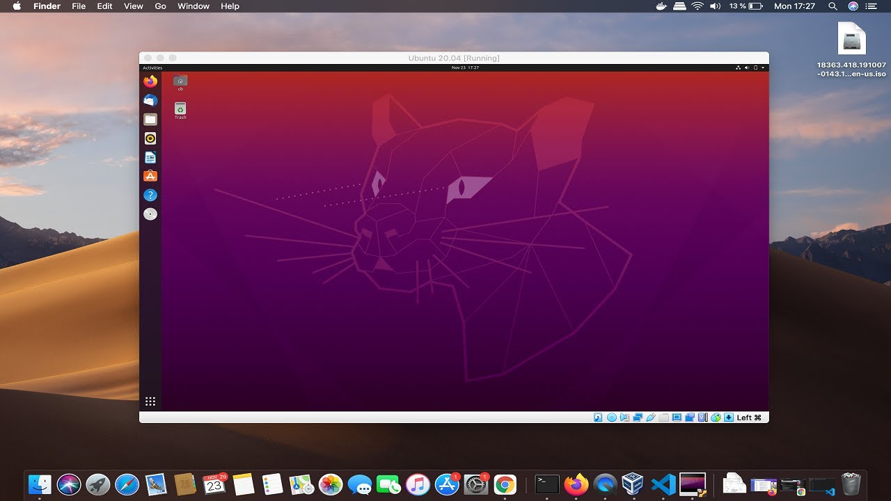 installing ubuntu on a mac with windows