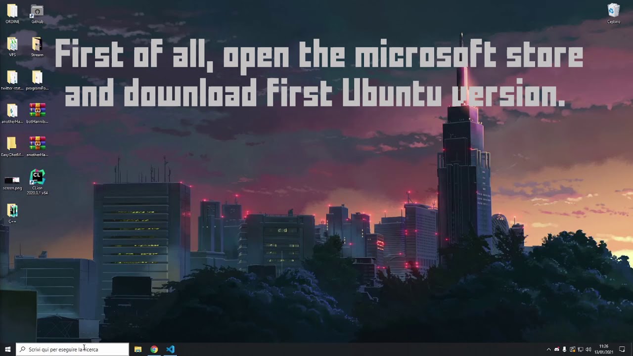 How to download Ubuntu on Windows 10 (Console Only) – BENISNOUS