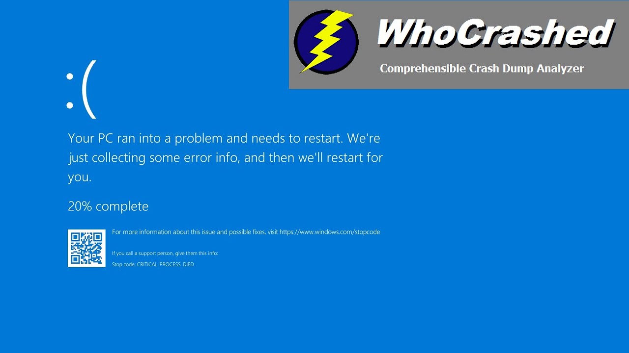 Whocrashed windows 10