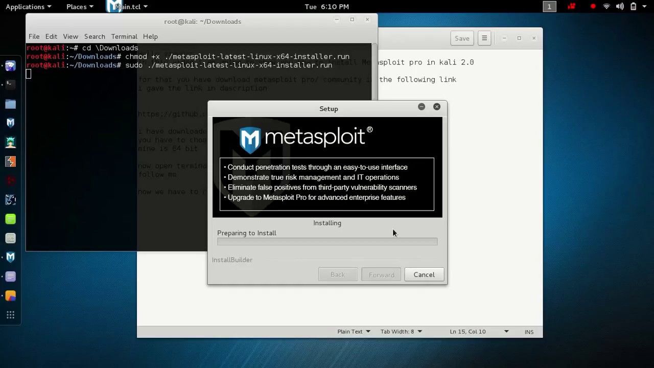 How To Install Metasploit In Kali Linux Tutorial