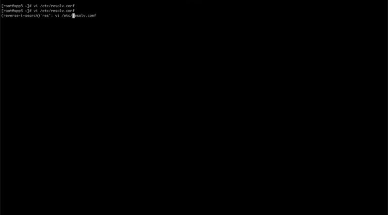 dns centos 7 resolv conf
