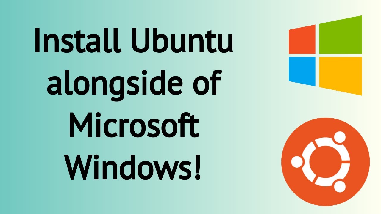 [INSTALL] How To Install Ubuntu Along Side Of Windows On Your PC (Using ...