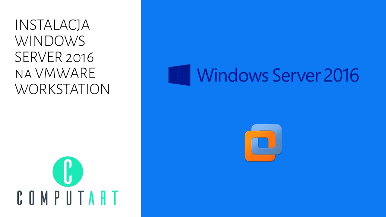 Как установить windows server 2016 на vmware