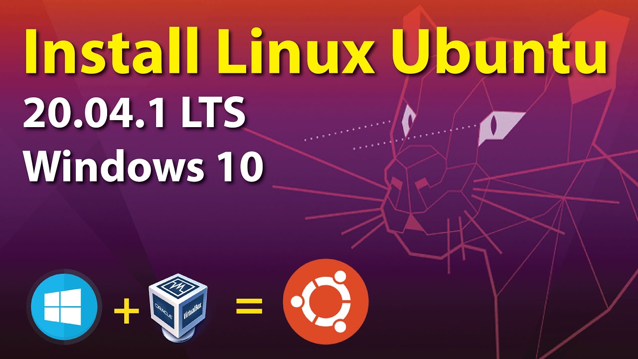 install virtualbox ubuntu on a windows 10