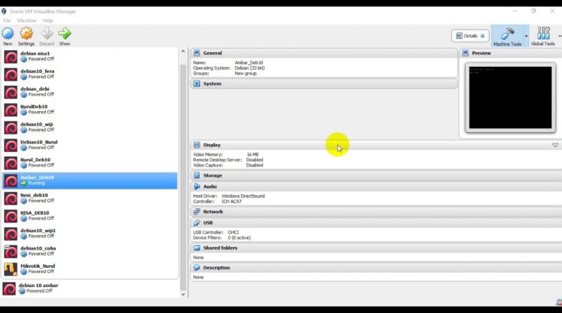 Konfigurasi SSH Server & DHCP Server di Debian 10 > BENISNOUS