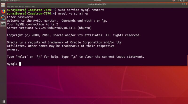 Ubuntu mysql сбросить пароль root