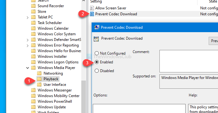Prevent Windows Media Player From Downloading Codecs Automatically