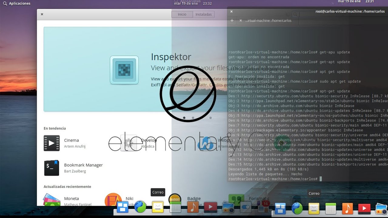 Установить elementary os на vmware