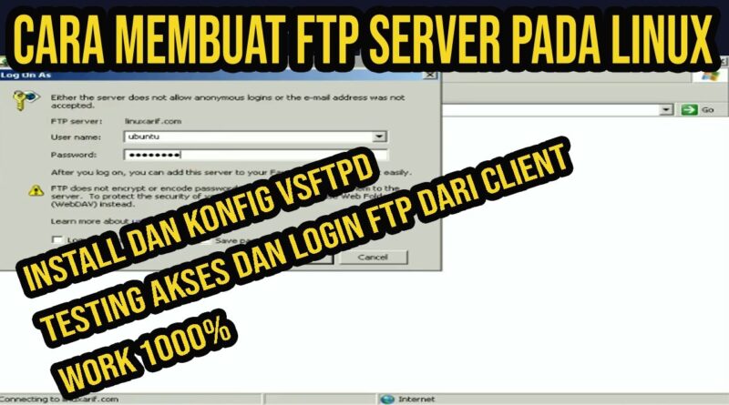 Cara Membuat Ftp Server Di Windows 7 Tanpa Filezilla