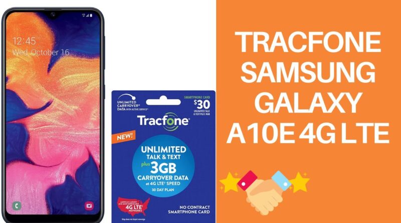 samsung galaxy a10e tracfone walmart