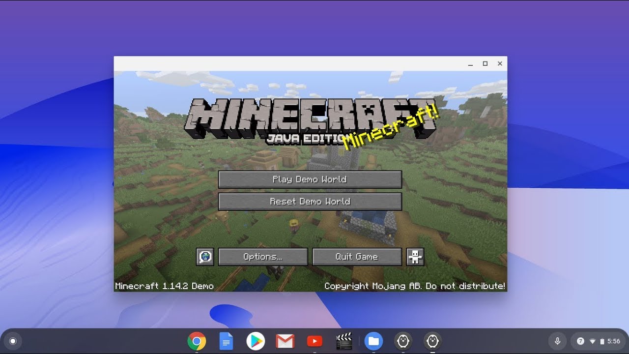 UPDATED TUTORIAL IN DESCRIPTION!!!!!! how to get minecraft on a chromebook!