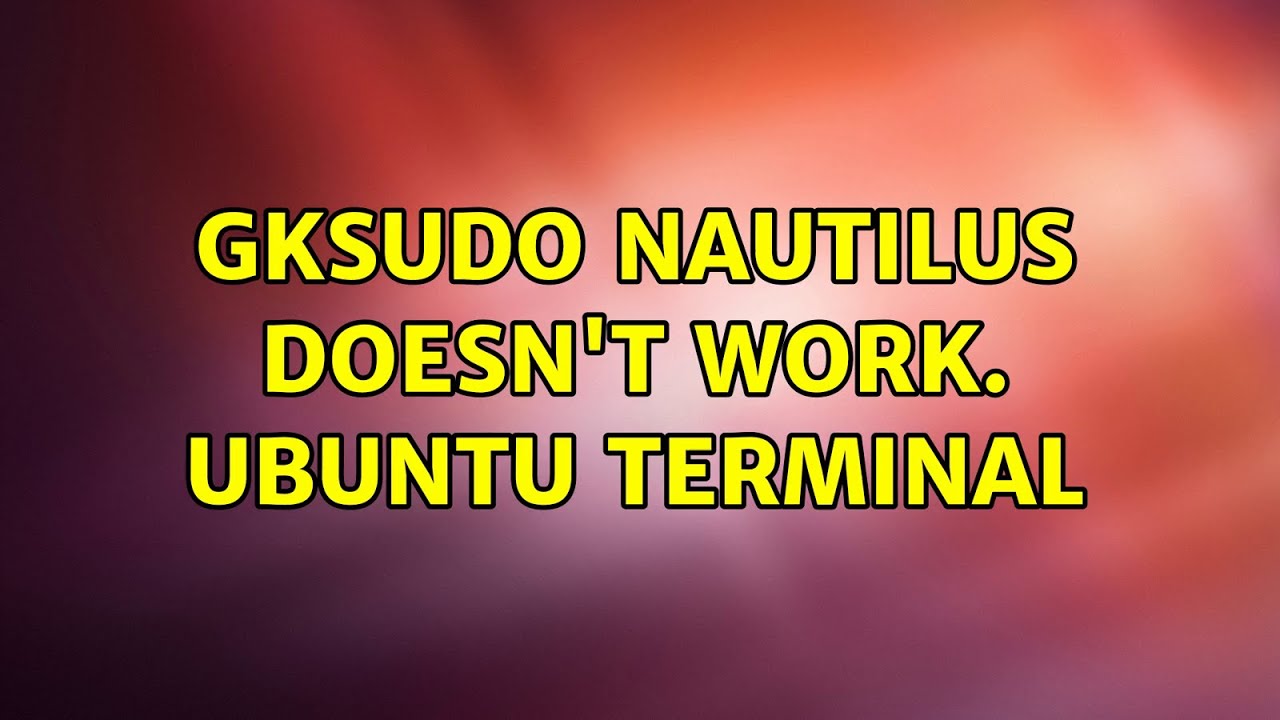 Где nautilus в ubuntu