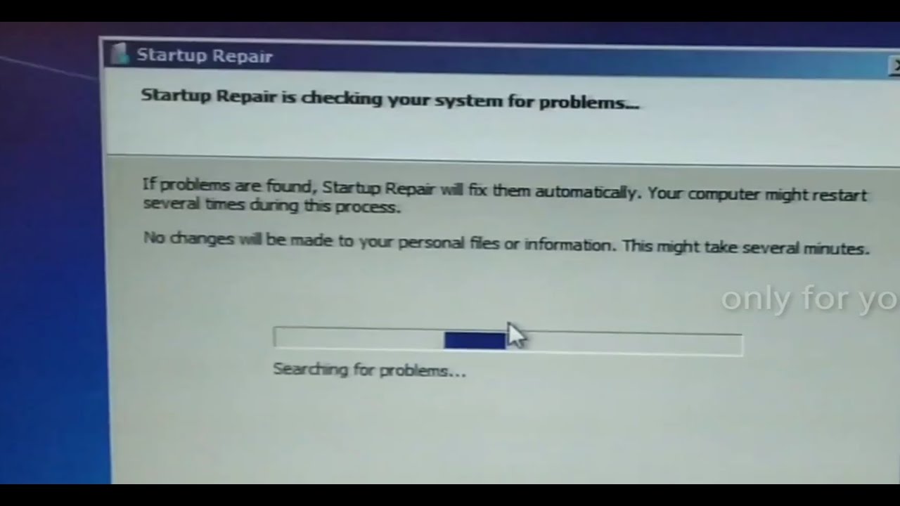 Windows repair windows 7 что делать и как исправить