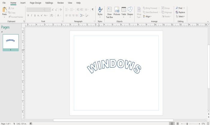 how-to-change-the-shape-of-wordart-text-tool-in-publisher