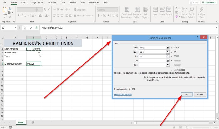 How To Use Pmt Function In Excel 3896