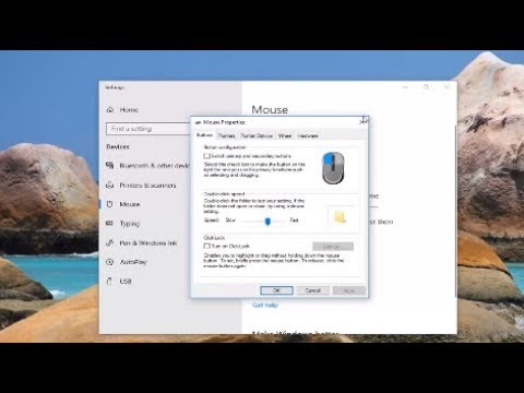 mouse clicks not working windows 10