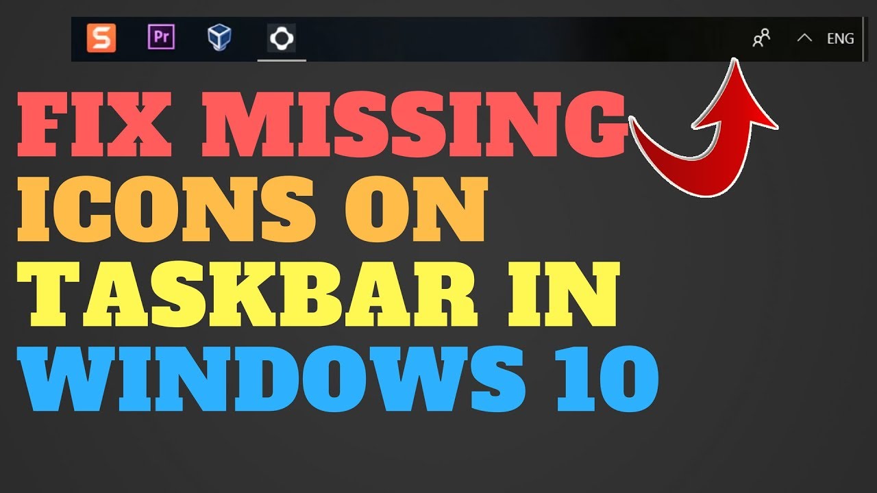 Restore Windows 10 Icons Missing From Desktop Taskbar Bestsoltips - Vrogue