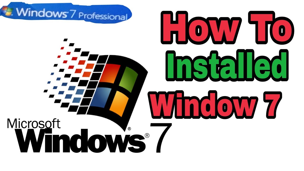 How To Install Window 7 In Hindi Step By Step Royal