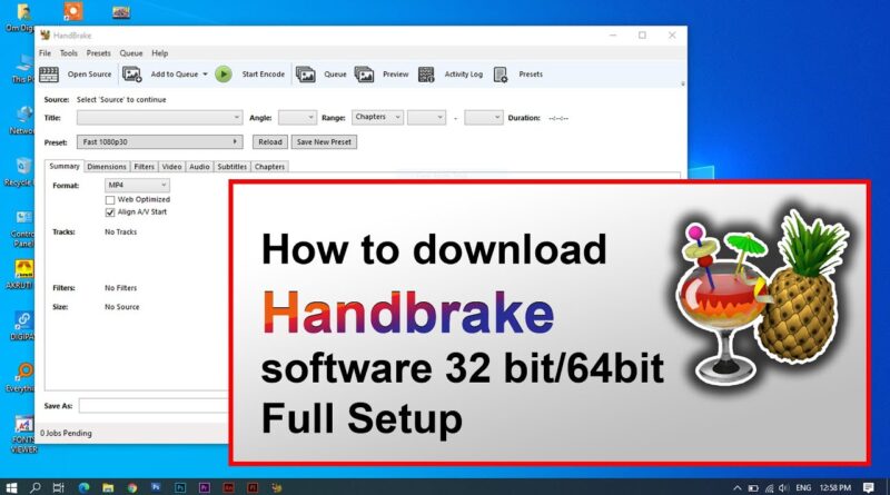 download handbrake windows 10 64 bit