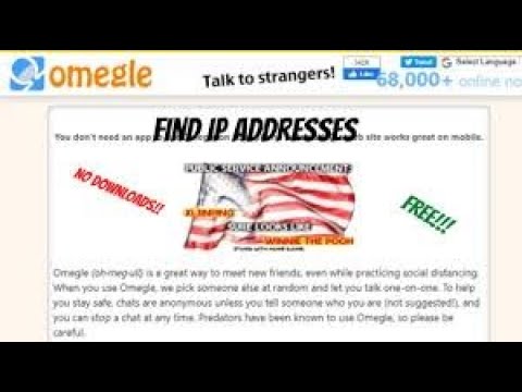 ip address location reveal omegle software
