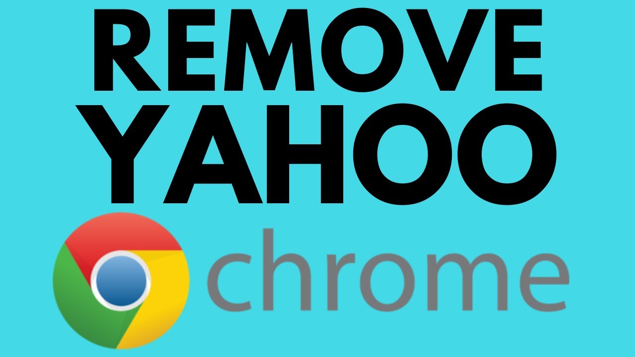 why does yahoo open when i open google chrome